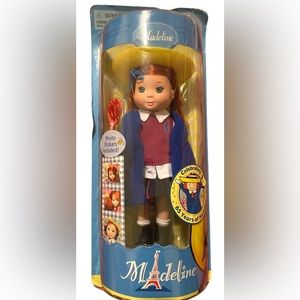 Vintage Madeline Posable Doll Toys R Us Learning Curve 2003 Paris NIB